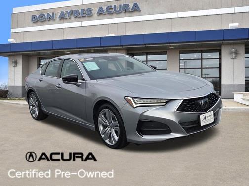 Lunar Silver Metallic 2023 Acura TLX Technology