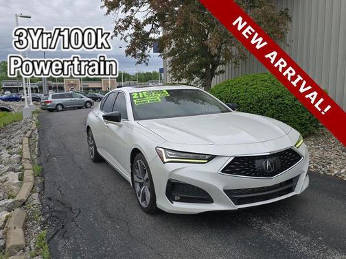 Platinum White Pearl 2021 Acura TLX FWD