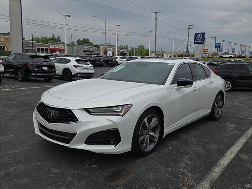 Platinum White Pearl 2021 Acura TLX FWD