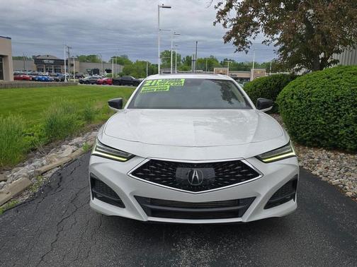Platinum White Pearl 2021 Acura TLX FWD