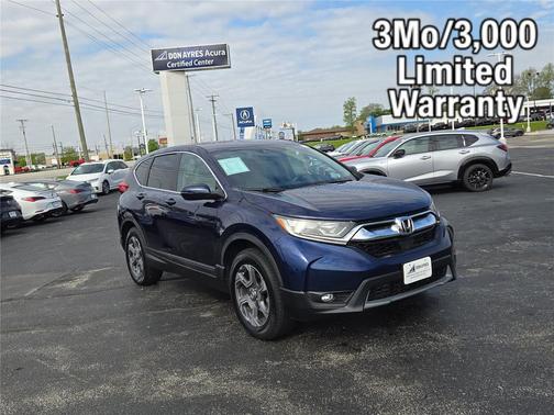 Obsidian Blue Pearl 2019 Honda CR-V EX