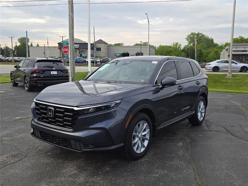 Meteorite Gray Metallic 2025 Honda CR-V EX AWD