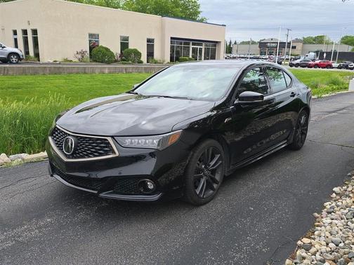 Majestic Black Pearl 2020 Acura TLX Technology