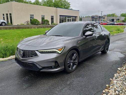 Liquid Carbon Metallic 2023 Acura Integra w/Tech w/A-SPEC