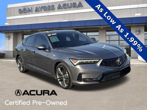 Liquid Carbon Metallic 2023 Acura Integra A-SPEC Technology