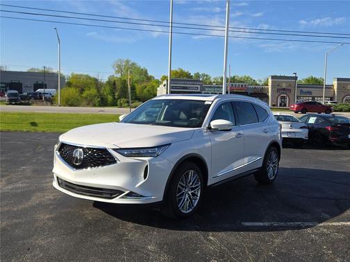 Platinum White Pearl 2024 Acura MDX Advance Package