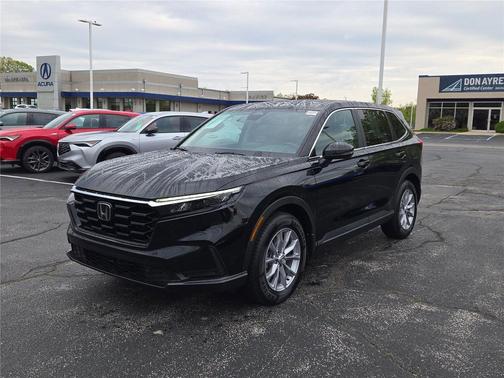 Crystal Black Pearl 2025 Honda CR-V EX-L AWD