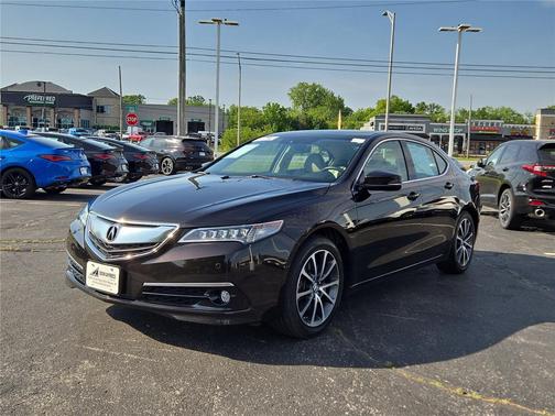 Black Copper Pearl 2017 Acura TLX V6 w/Advance Package