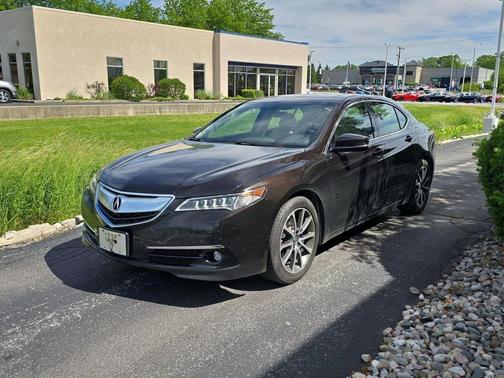 Black Copper Pearl 2017 Acura TLX V6 w/Advance Package