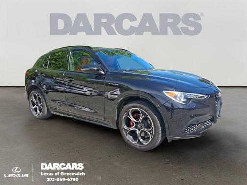 Vulcano Black Metallic 2023 Alfa Romeo Stelvio Veloce AWD