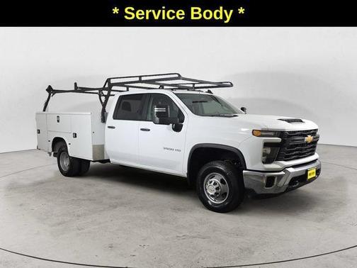 Summit White 2024 Chevrolet Silverado 3500 WT