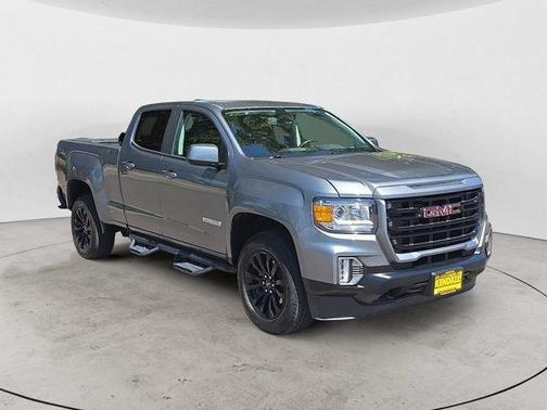 Steel Metallic 2022 GMC Canyon Elevation