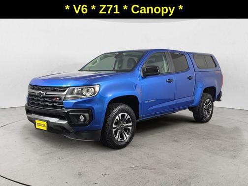 Bright Blue Metallic 2022 Chevrolet Colorado Z71