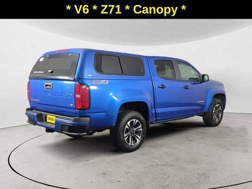 Bright Blue Metallic 2022 Chevrolet Colorado Z71