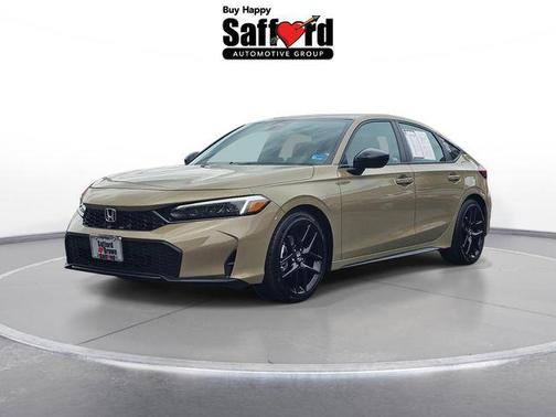 Beige 2026 Honda Civic Sport