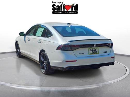 Platinum White Pearl 2026 Honda Accord Hybrid Sport-L