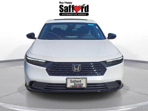 Platinum White Pearl 2026 Honda Accord Hybrid Sport-L