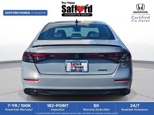 Urban Gray Pearl 2025 Honda Accord Hybrid Sport-L