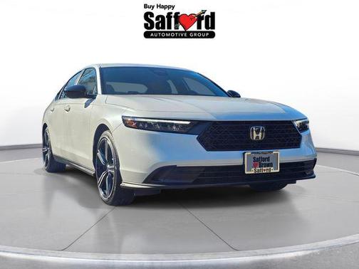 Platinum White Pearl 2026 Honda Accord Hybrid Sport