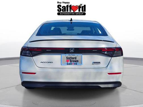 Platinum White Pearl 2026 Honda Accord Hybrid Sport