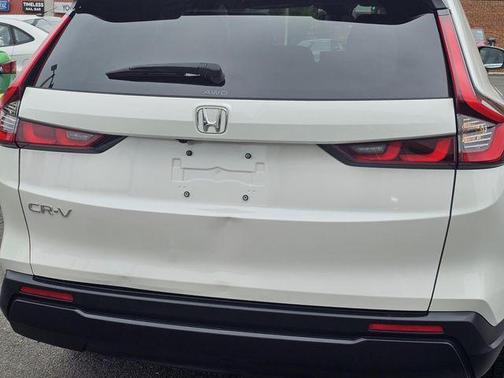 Platinum White Pearl 2025 Honda CR-V EX AWD