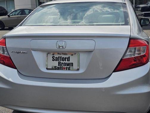 Silver 2012 Honda Civic LX