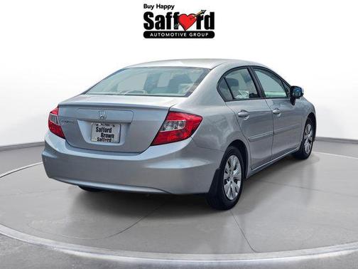 Silver 2012 Honda Civic LX