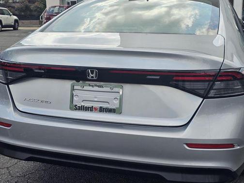 Solar Silver Metallic 2025 Honda Accord LX 1.5T