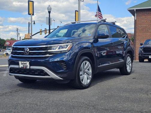 Racing Green Metallic 2021 Volkswagen Atlas 3.6L SEL