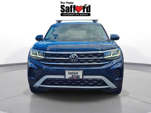 Racing Green Metallic 2021 Volkswagen Atlas 3.6L SEL