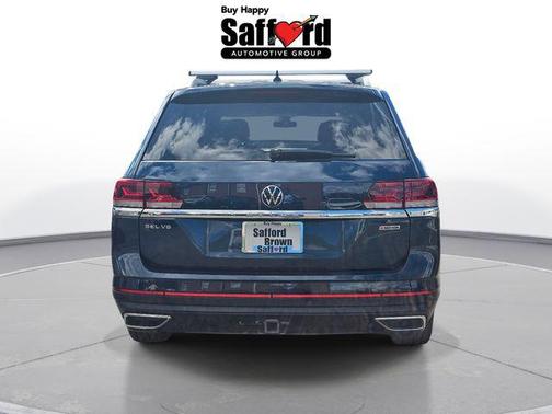 Racing Green Metallic 2021 Volkswagen Atlas 3.6L SEL