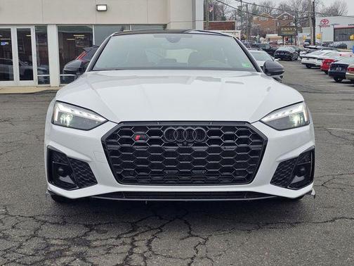 Glacier White Metallic 2024 Audi S5 Premium Plus TFSI quattro Tiptronic