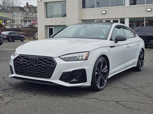 Glacier White Metallic 2024 Audi S5 Premium Plus TFSI quattro Tiptronic