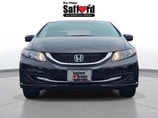 Black 2014 Honda Civic LX