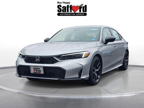 Solar Silver Metallic 2026 Honda Civic Hybrid Sport