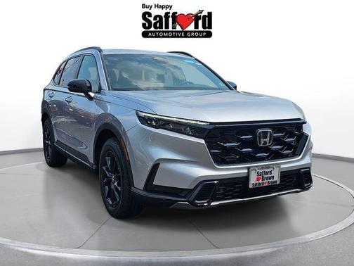 Solar Silver Metallic 2026 Honda CR-V Hybrid Sport-L AWD