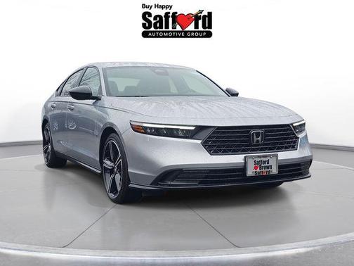 Solar Silver Metallic 2026 Honda Accord Hybrid Sport