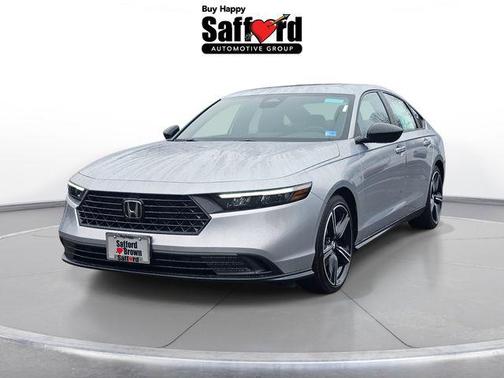 Solar Silver Metallic 2026 Honda Accord Hybrid Sport