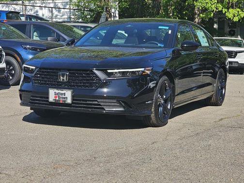 Crystal Black Pearl 2026 Honda Accord Hybrid Sport-L