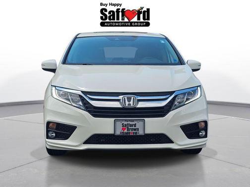 White Diamond Pearl 2018 Honda Odyssey EX-L