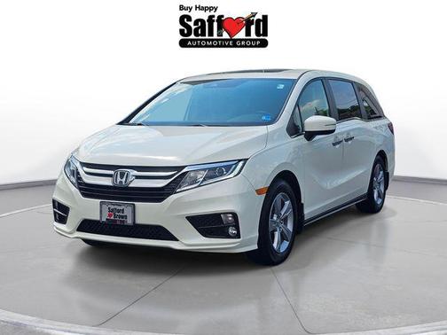 White Diamond Pearl 2018 Honda Odyssey EX-L