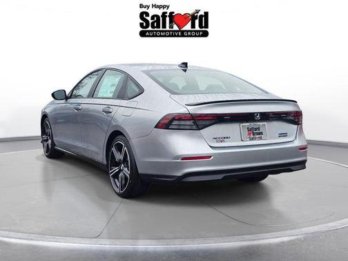 Solar Silver Metallic 2026 Honda Accord Hybrid Sport