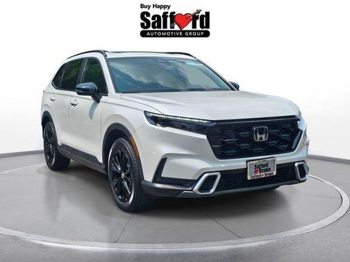 Platinum White Pearl 2026 Honda CR-V Hybrid Sport Touring AWD