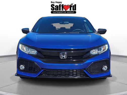Aegean Blue Metallic 2018 Honda Civic Sport