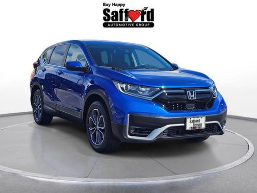 Aegean Blue Metallic 2021 Honda CR-V AWD EX