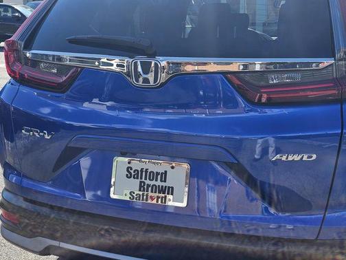 Aegean Blue Metallic 2021 Honda CR-V AWD EX