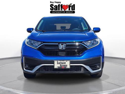 Aegean Blue Metallic 2021 Honda CR-V AWD EX