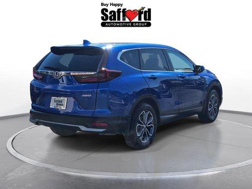 Aegean Blue Metallic 2021 Honda CR-V AWD EX