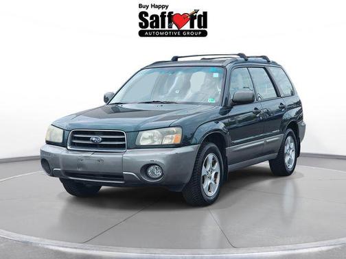 Woodland Green Pearl/Steel Gray Metallic 2004 Subaru Forester 2.5 XS