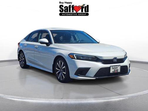 Platinum White Pearl 2024 Honda Civic EX